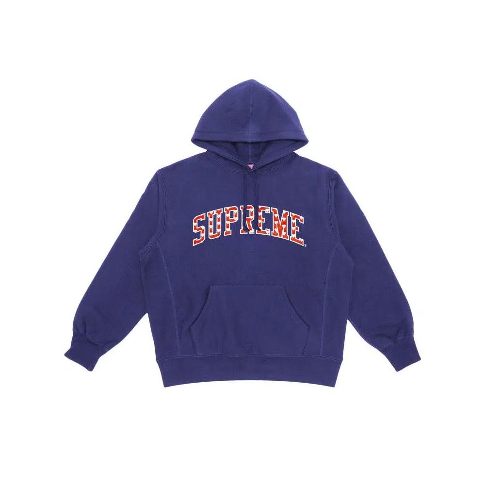 Худи Supreme Hearts Arc Hooded Sweatshirt 'Washed Navy' 1