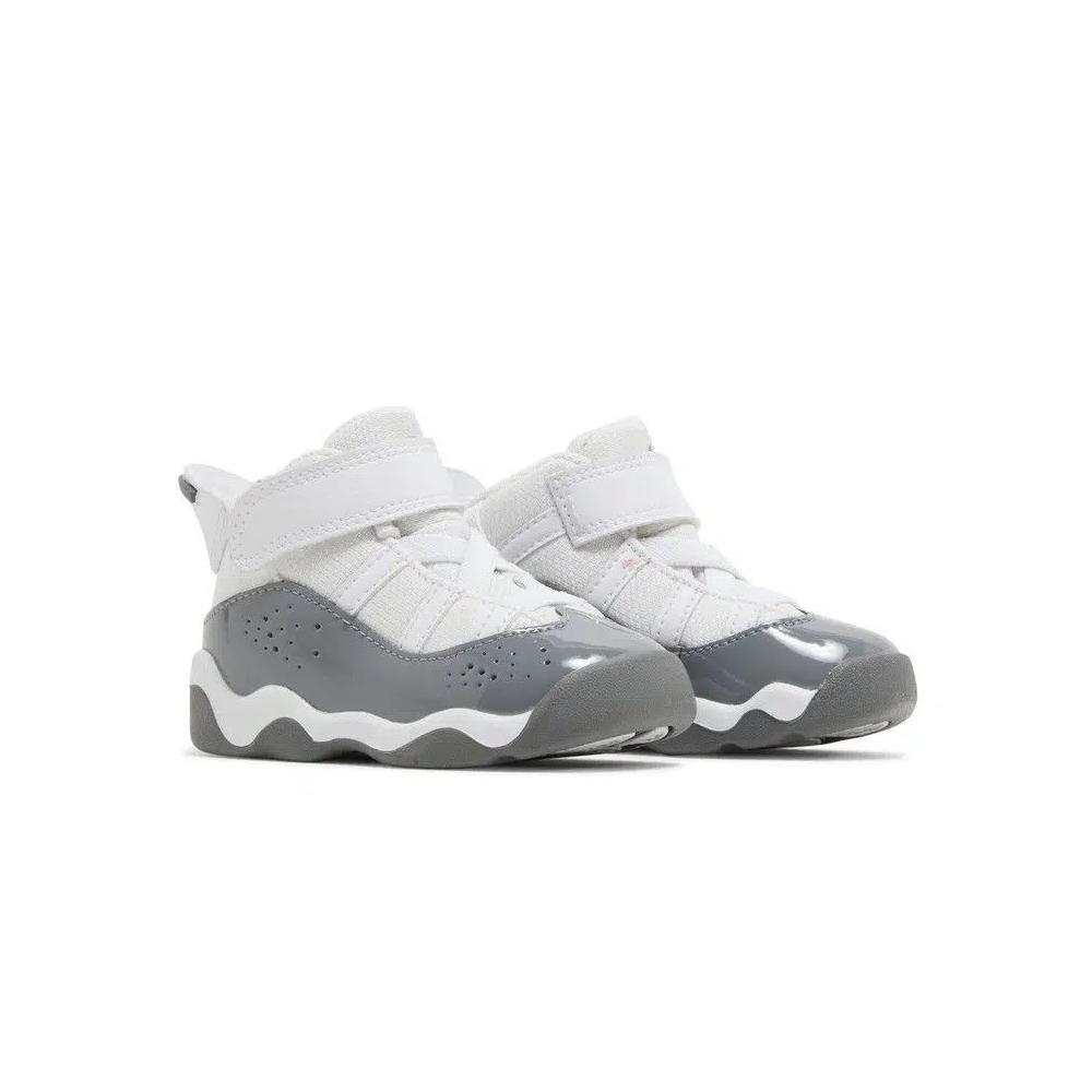 Образ жизни Air Jordan 6 Rings TD 'White Cool Grey' 8