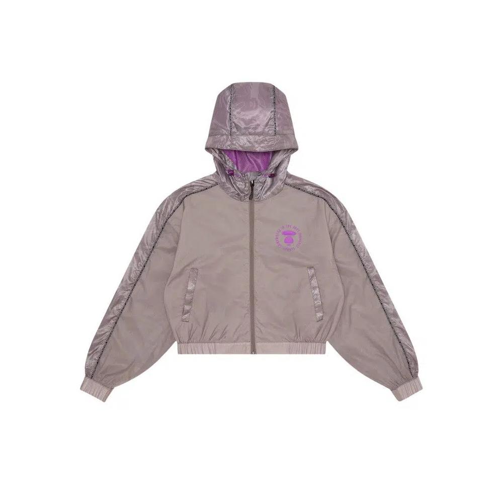 Куртки AAPE Moonface Camo-Panelled Hooded Zip Jacket «Бежевый/Светлый» 1