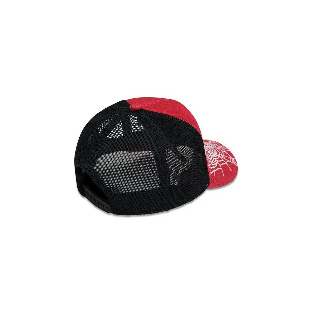 Кепки Sp5der Denim OG Web V2 Trucker 'Черный' 2