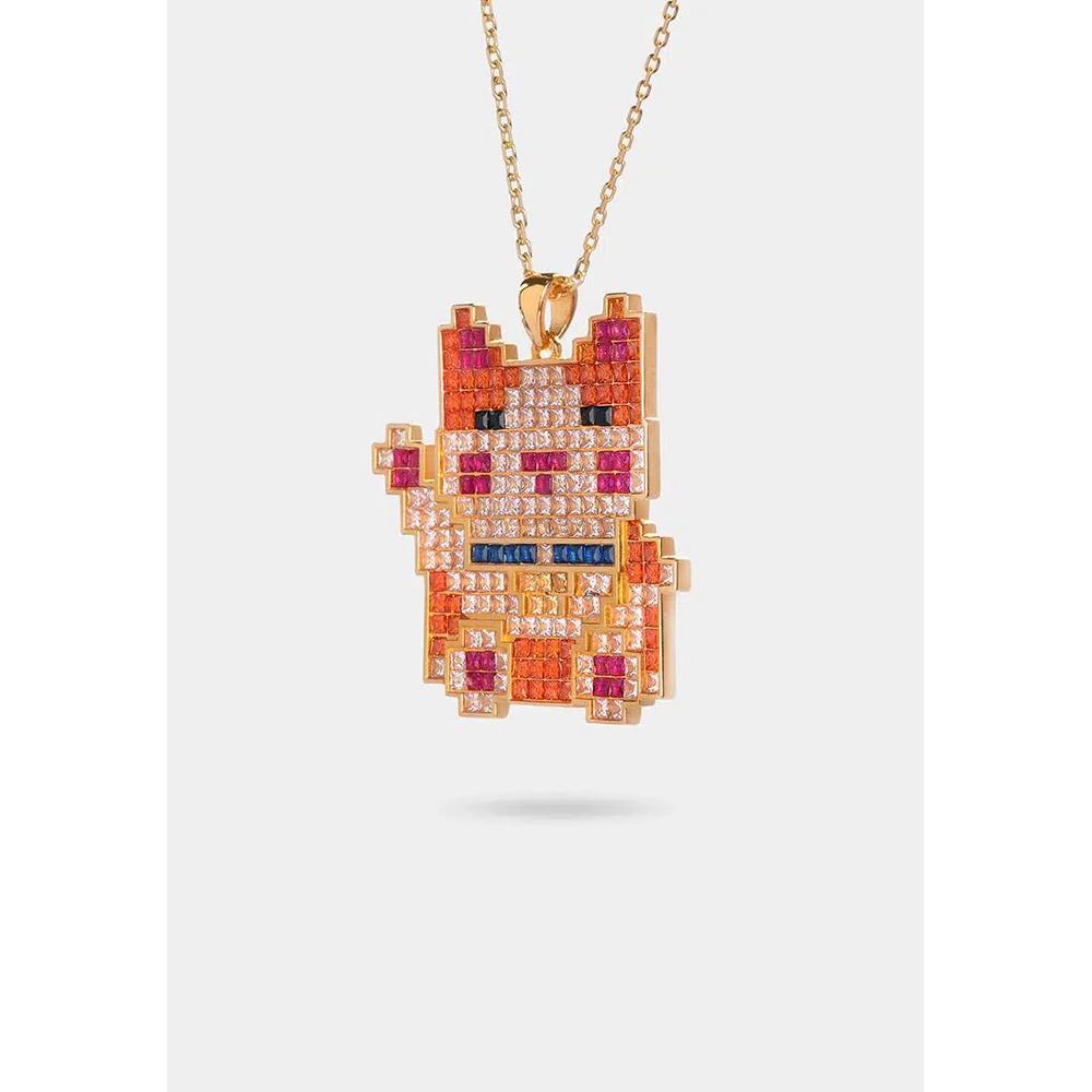 Подвеска Pixel Lucky Cat 018 2