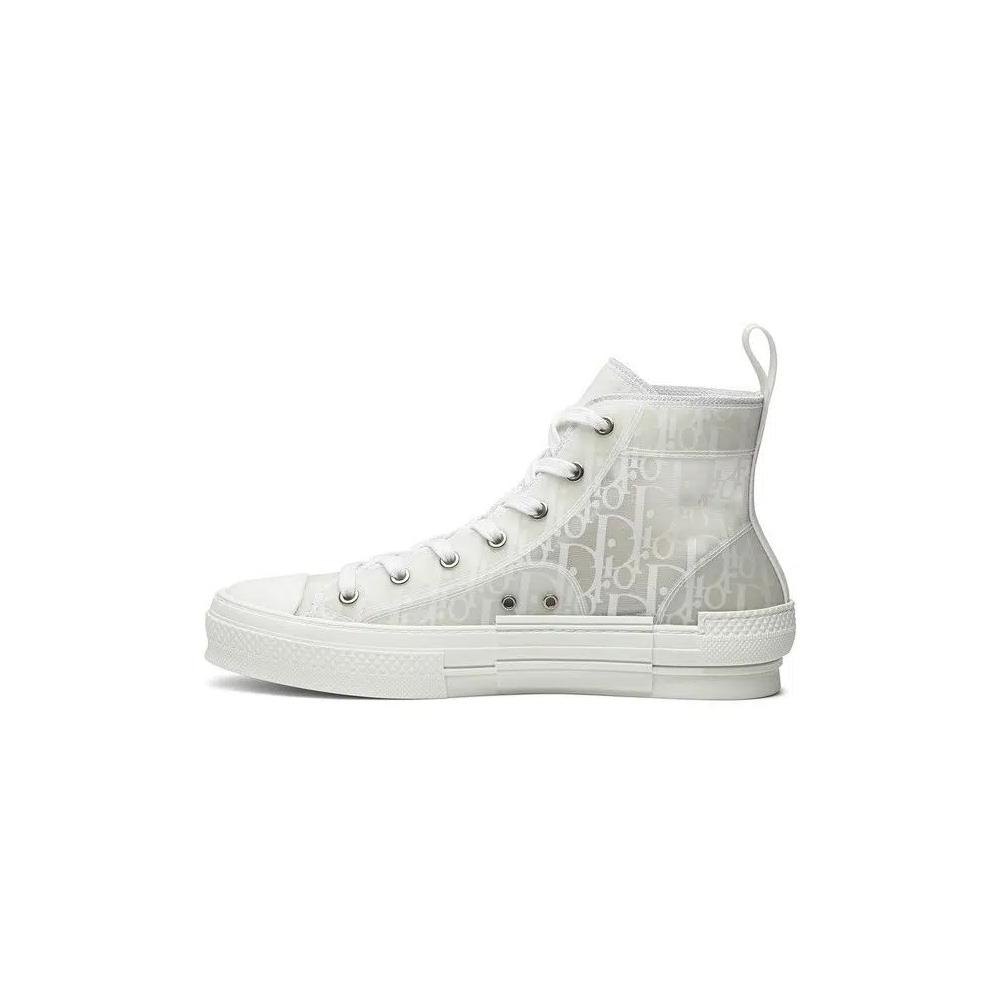 Кроссовки Dior B23 High 'Dior Oblique - White' 3