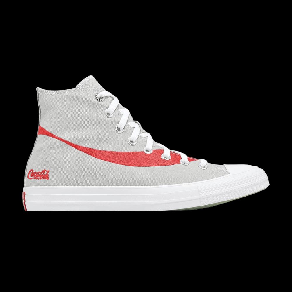 Кроссовки Coca Cola x Converse Chuck Taylor All Star 'Grey Red' 1