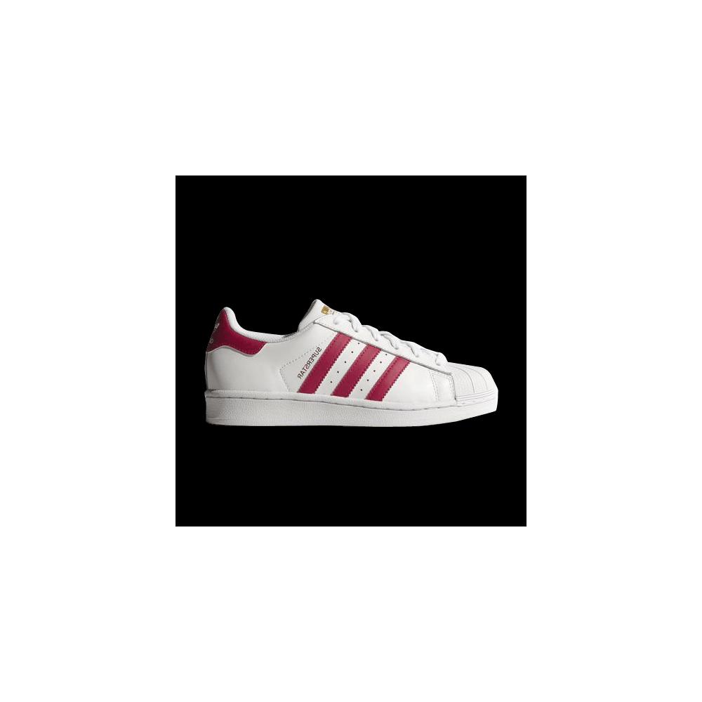 Кроссовки adidas Superstar J 'White Pink Buzz' 1