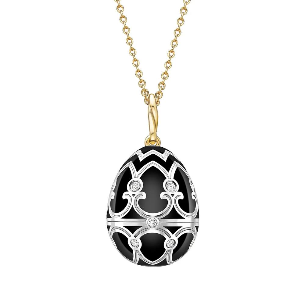 Золотое колье Heritage Penguin Surprise с бриллиантами 1