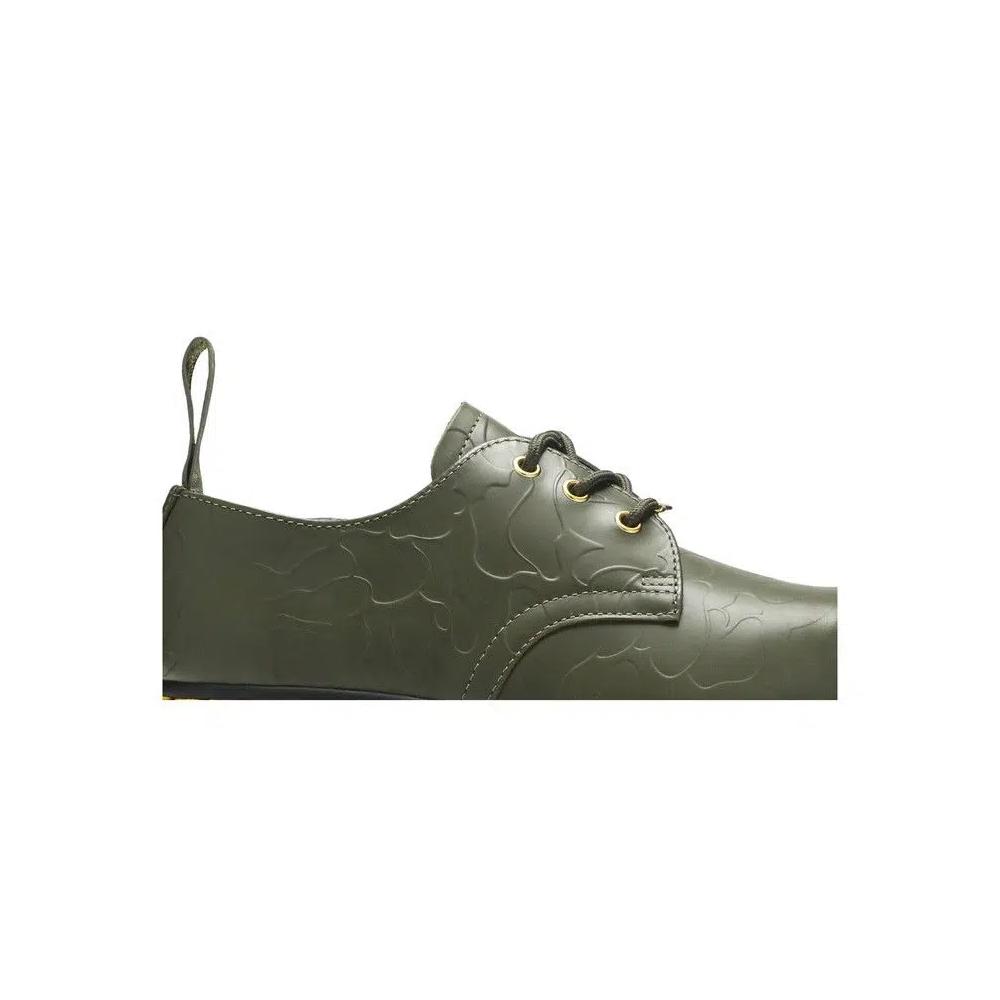 Ботинки Bape x Dr. Martens Emboss 1461 'Khaki' 2