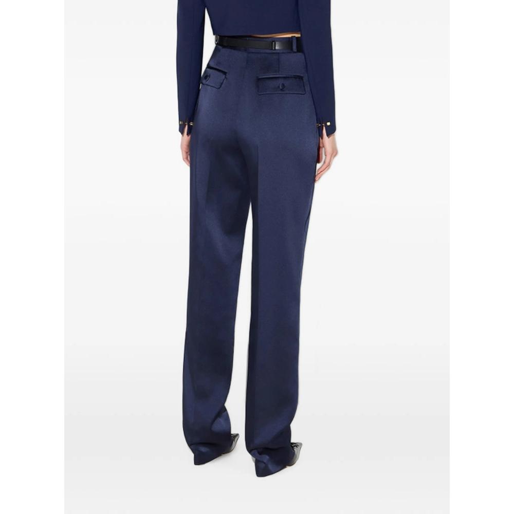 stretch satin trousers 3