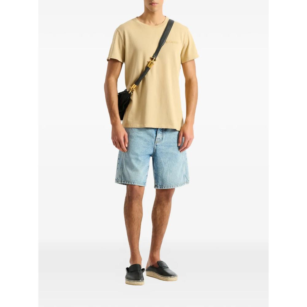 Футболка Balmain Vintage с вышивкой 2