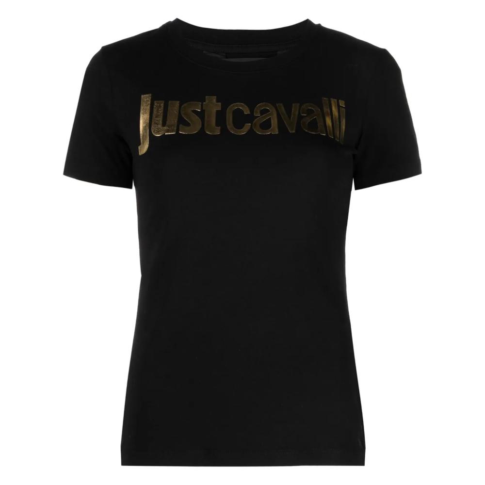logo-embossed round-neck T-shirt 1
