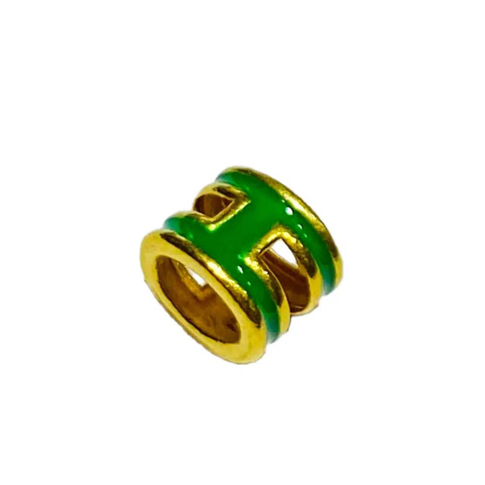 [СПЕЦИАЛЬНЫЙ] LITZ 999 (24K) подвеска H EPC0926-GREEN (0.09g+/-) 2
