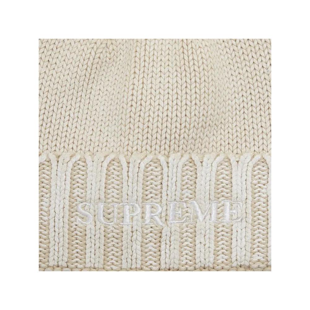 Шапки-бини Supreme Overprint Beanie «White» 3