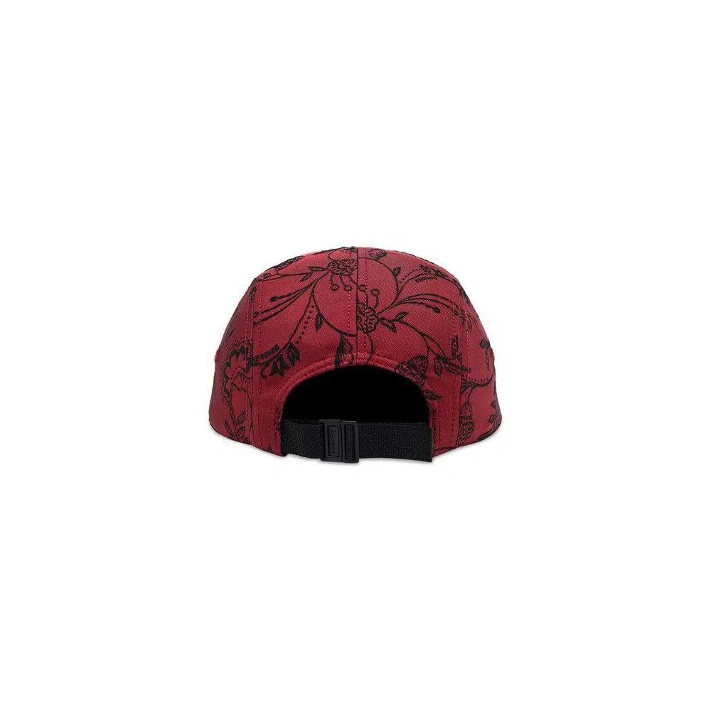 Кепки Supreme Floral Jacquard Camp Cap 'Red' 4