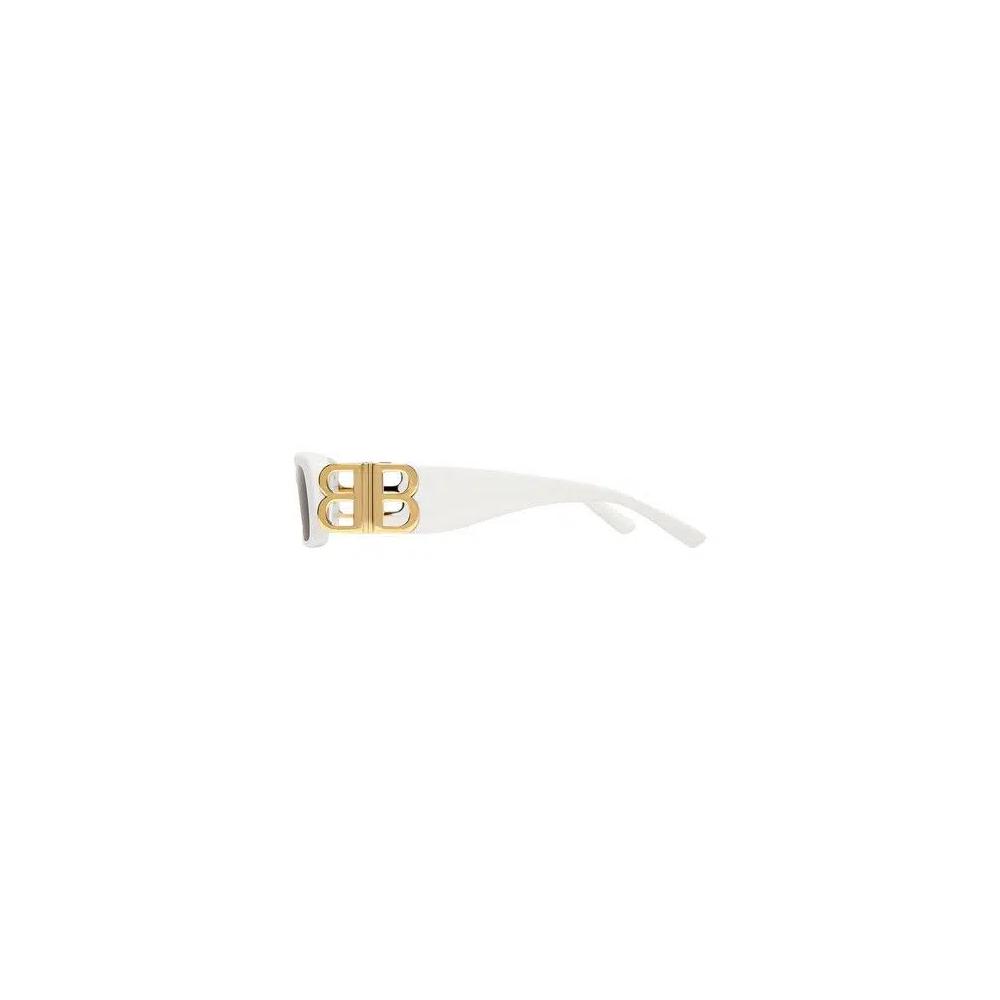 Balenciaga Dynasty прямоугольные солнцезащитные очки 'White' 3