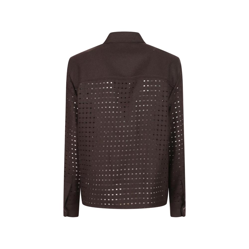 perforated-design shirt 2