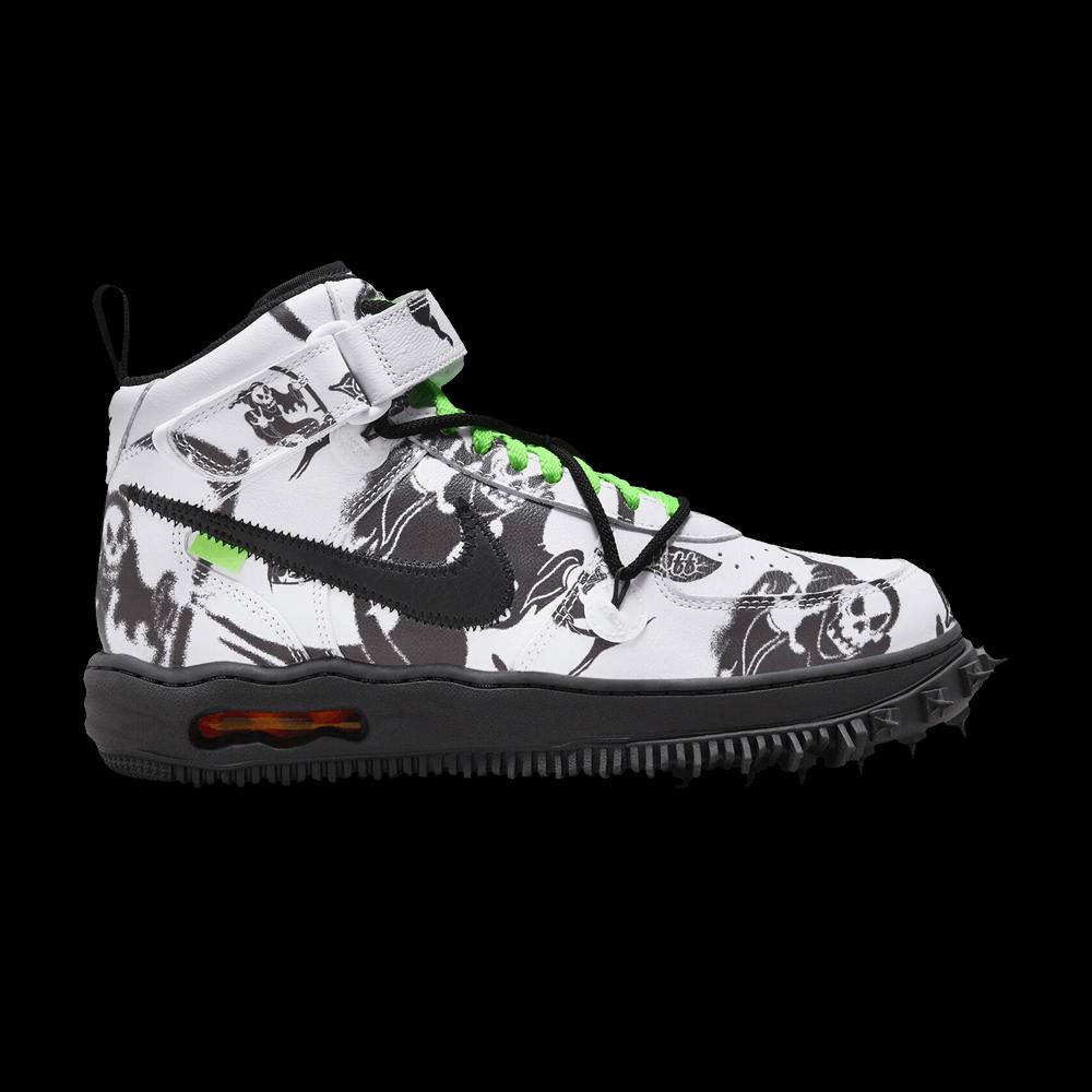 Кроссовки Off-White x Nike Air Force 1 Mid SP Leather 'Grim Reaper' 1