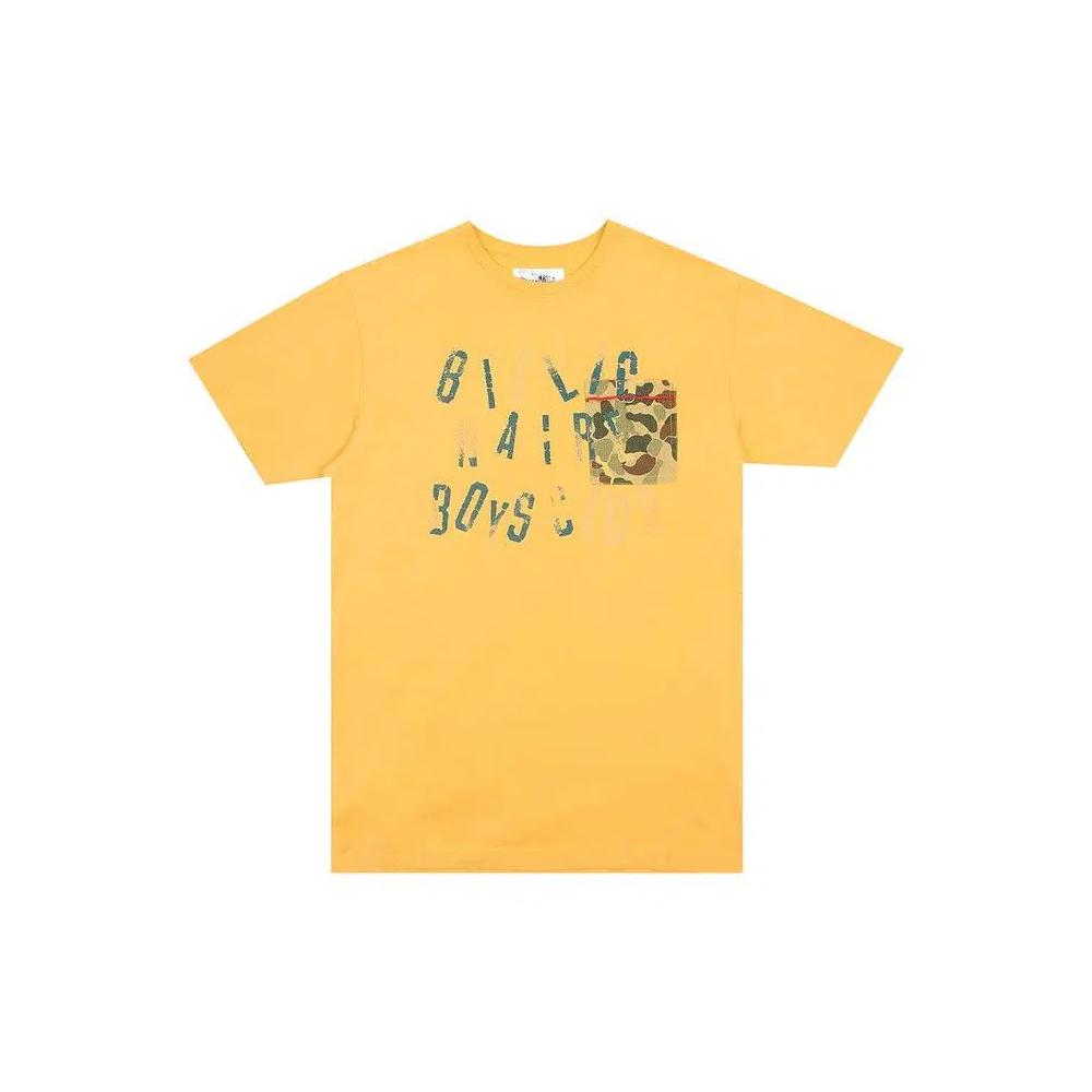 Футболки Billionaire Boys Club Camo Pocket Tee «Yellow» 1