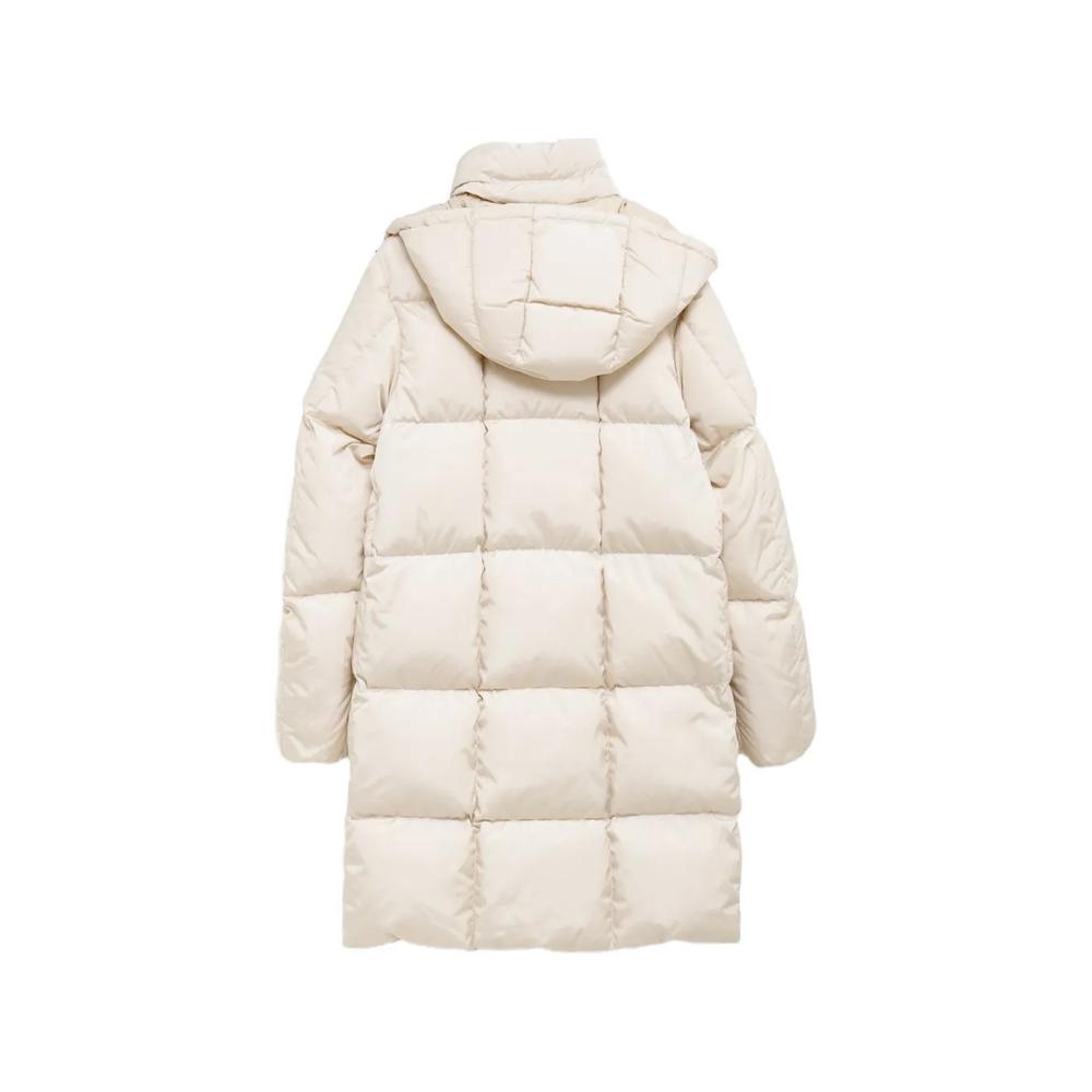 Little Square quilted hooded coat 2