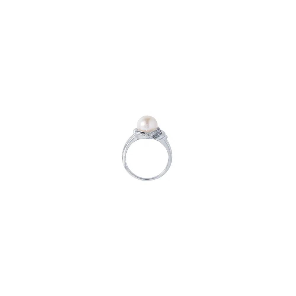 TOMEI жемчужное кольцо, белое золото 585/14K 3