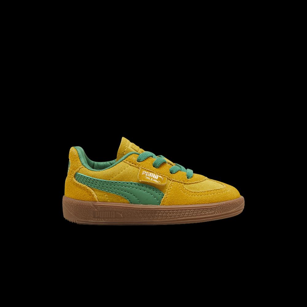 Кроссовки Puma Palermo для малышей 'Pelé Yellow Archive Green' 1