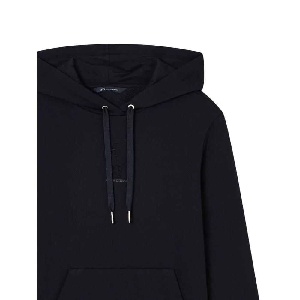 logo-embroidered drawstring hoodie 2