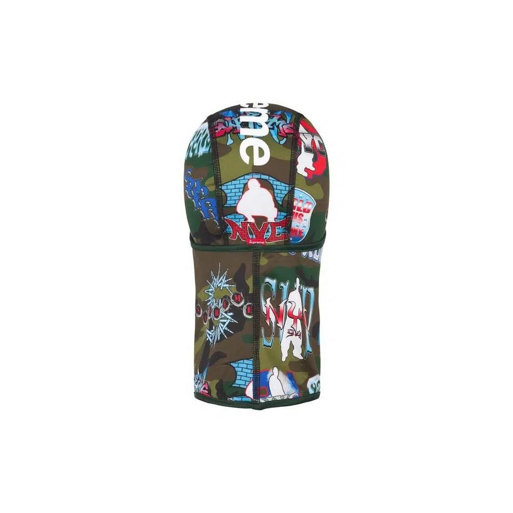 Баклавы Supreme Flash Lightweight Balaclava 'Woodland Camo' 2