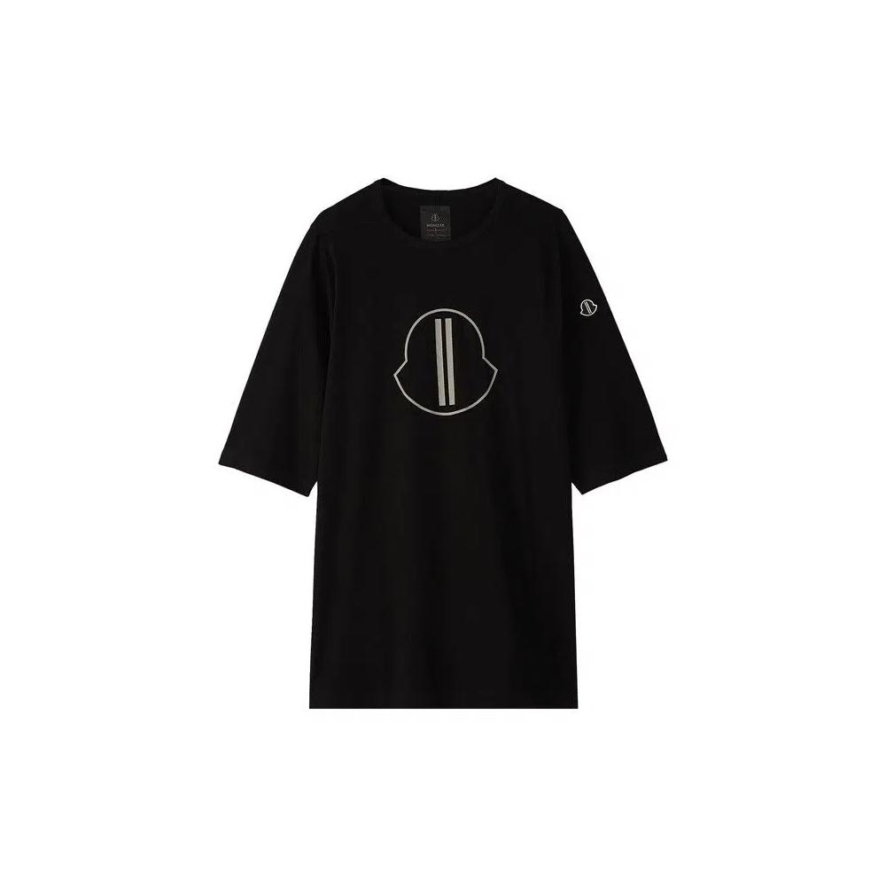 Футболки Rick Owens x Moncler Short-Sleeve Level T-Shirt 'Black' 1