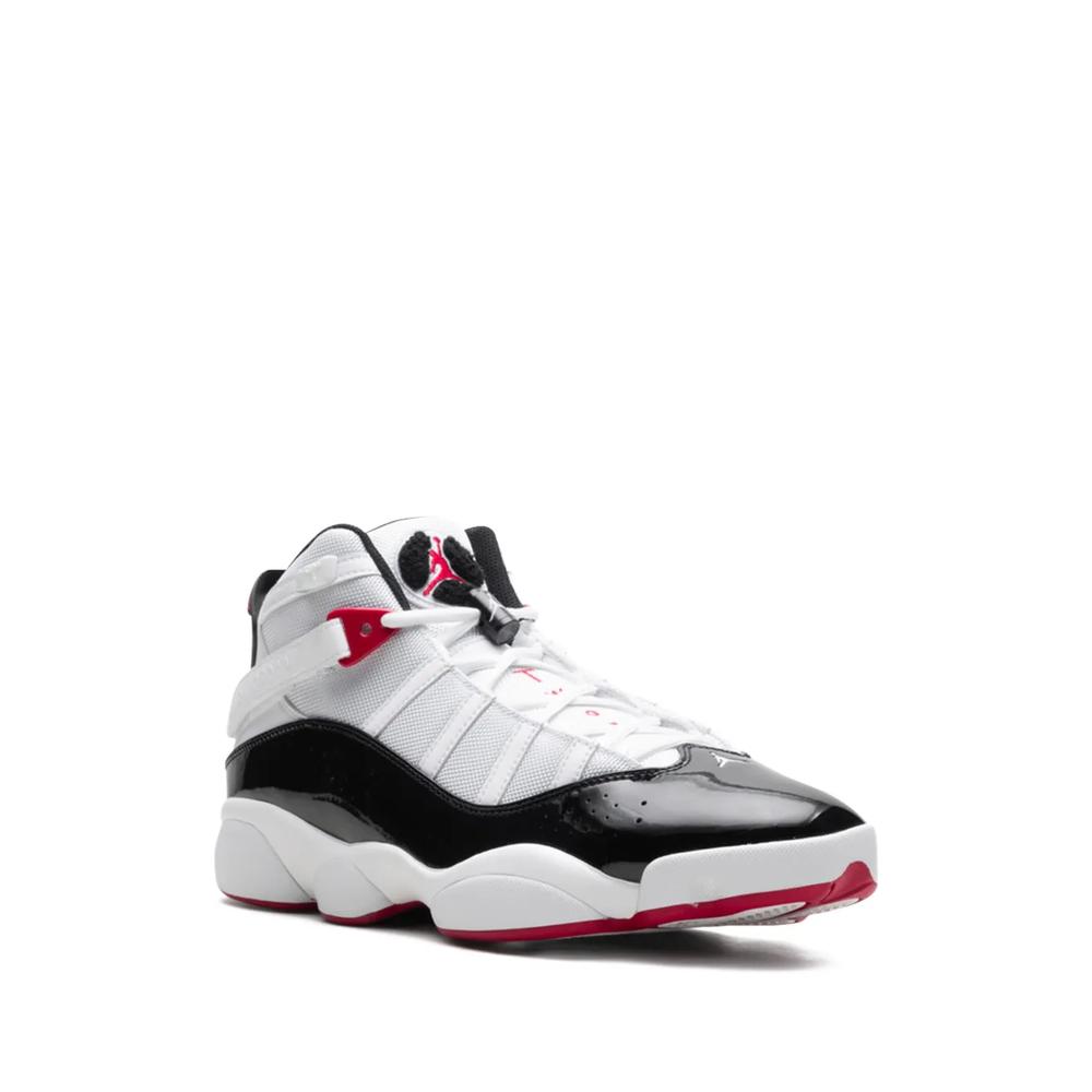 Кроссовки Jordan 6 Rings Chicago Bulls - White/Varsity Red/Black 2