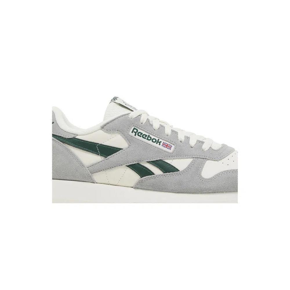 Повседневные Reebok Classic Leather 'Pure Grey Dark Green' 2