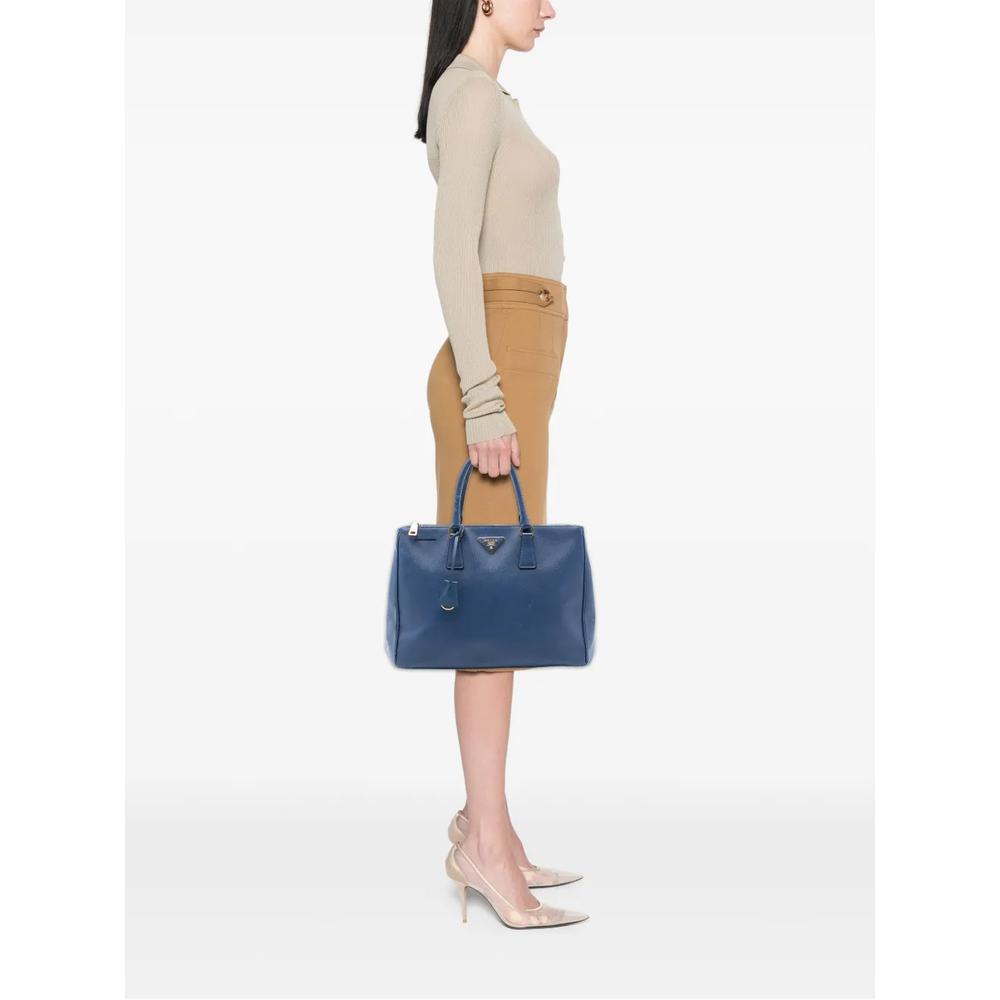 Большая сумка-тоут Saffiano Lux Galleria Double Zip (2010-2025 годы) 2