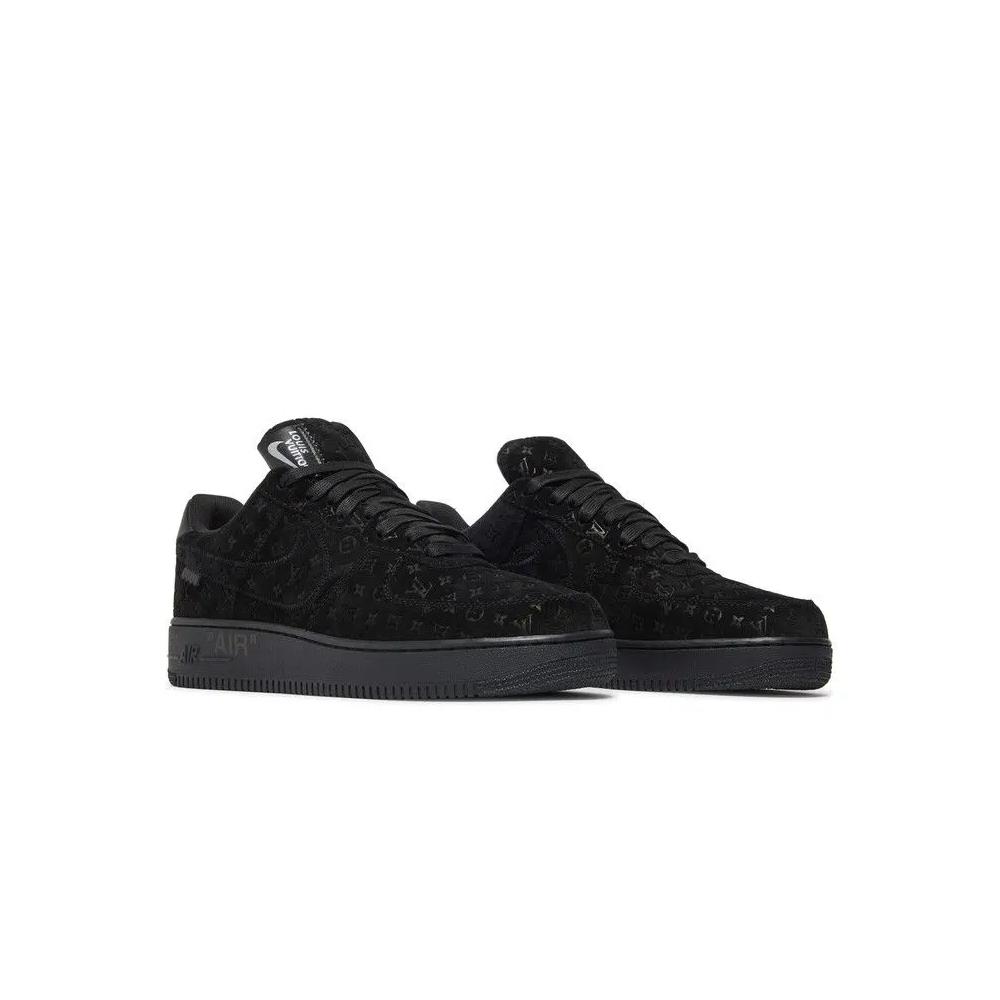 Кроссовки Louis Vuitton x Nike Air Force 1 Low 'Triple Black' 8