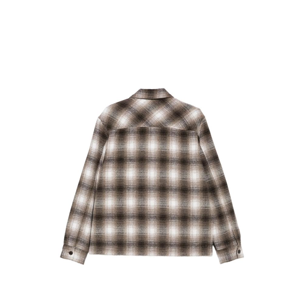check-pattern button-up jacket 2