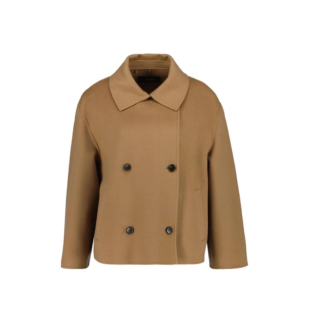 Manila double-breasted wool coat 1