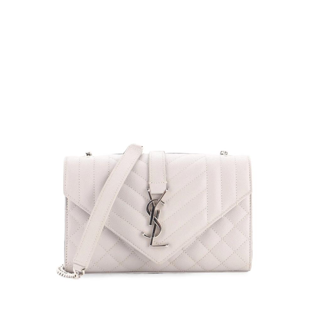 Classic Monogram Envelope Satchel Mixed Matelasse Leather Small crossbody bag 1