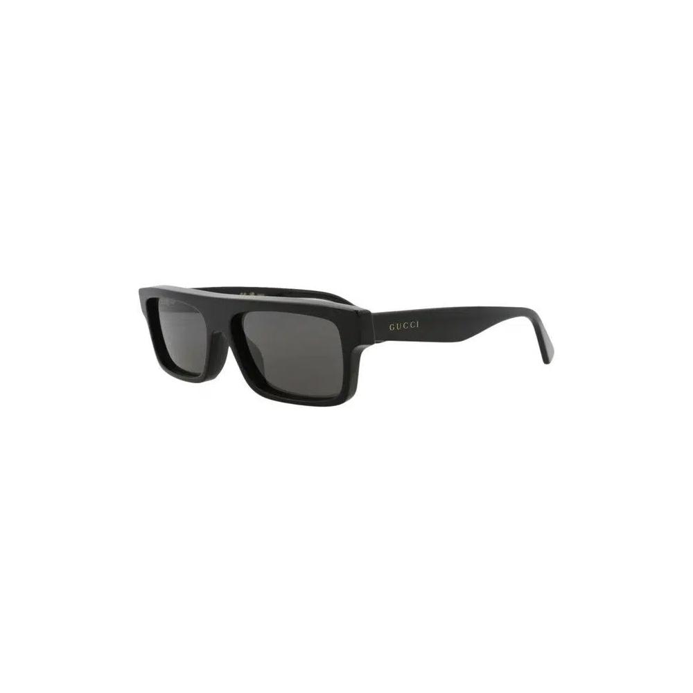 Очки Gucci Square Sunglasses 'Черный/Серый' 3