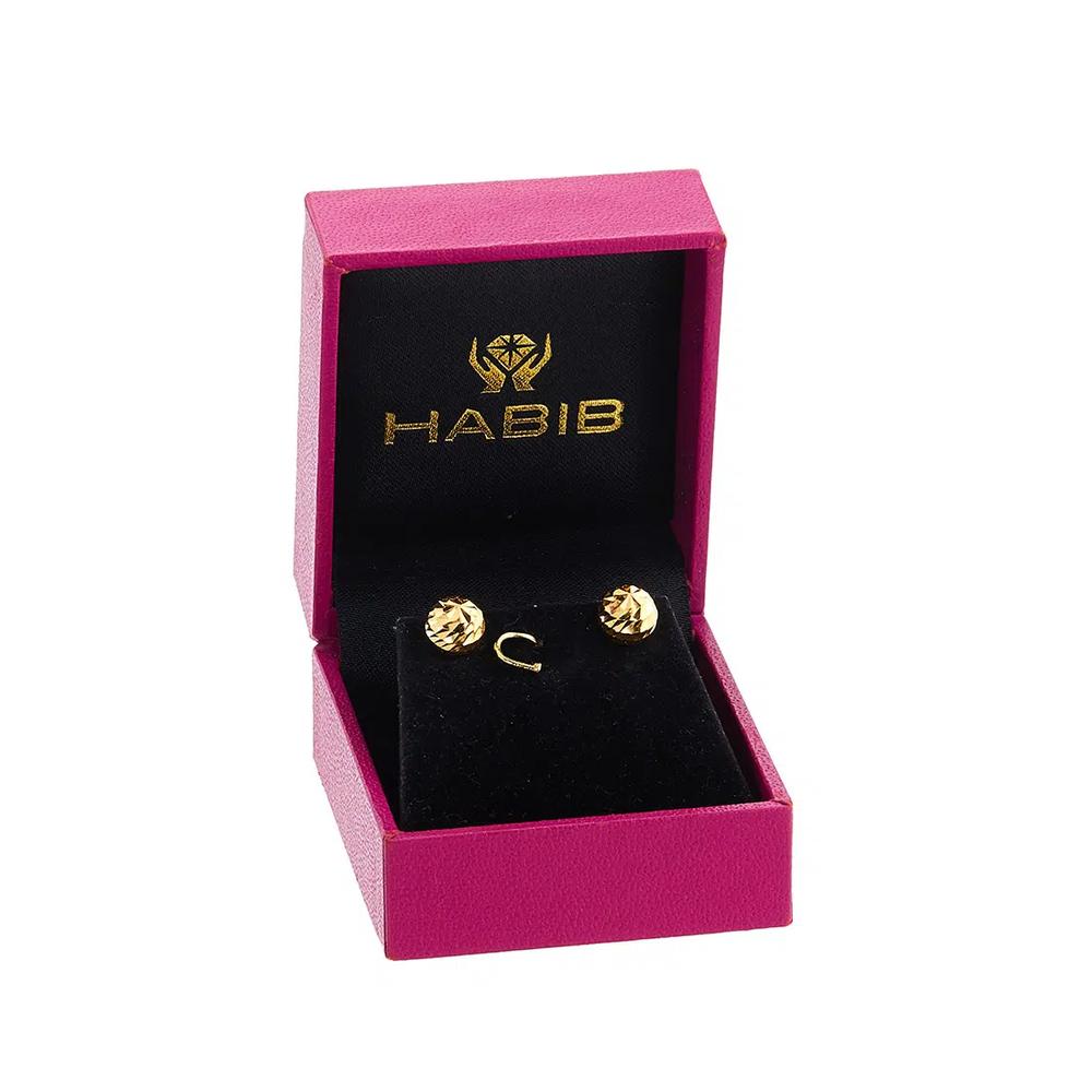 HABIB 916/22K Желтые золотые серьги PLE0281221 4
