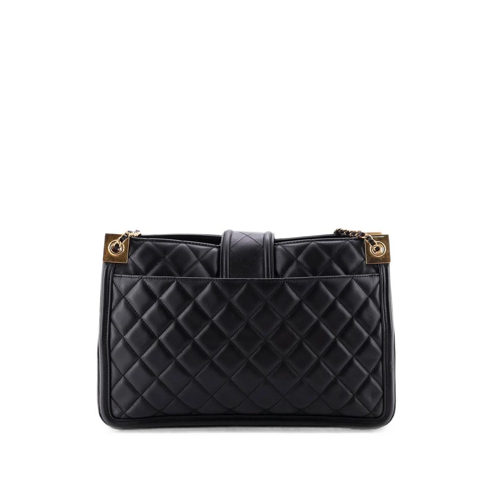 Elegant CC Tote Quilted Lambskin Large satchel 2