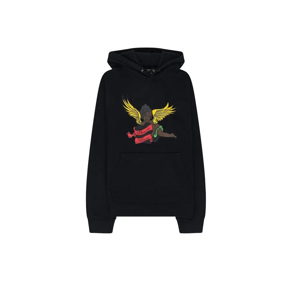 Худи Denim Tears Cherub Hoodie 'Black' 1