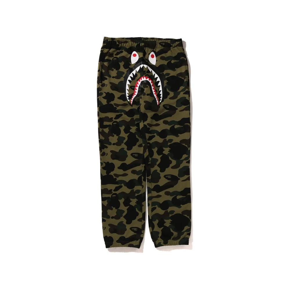 Shark camouflage-print track pants 1