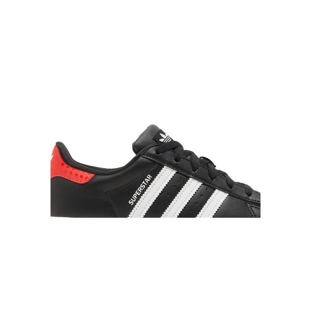Кроссовки LEGO x adidas Superstar Big Kid 'Core Black Red' 2