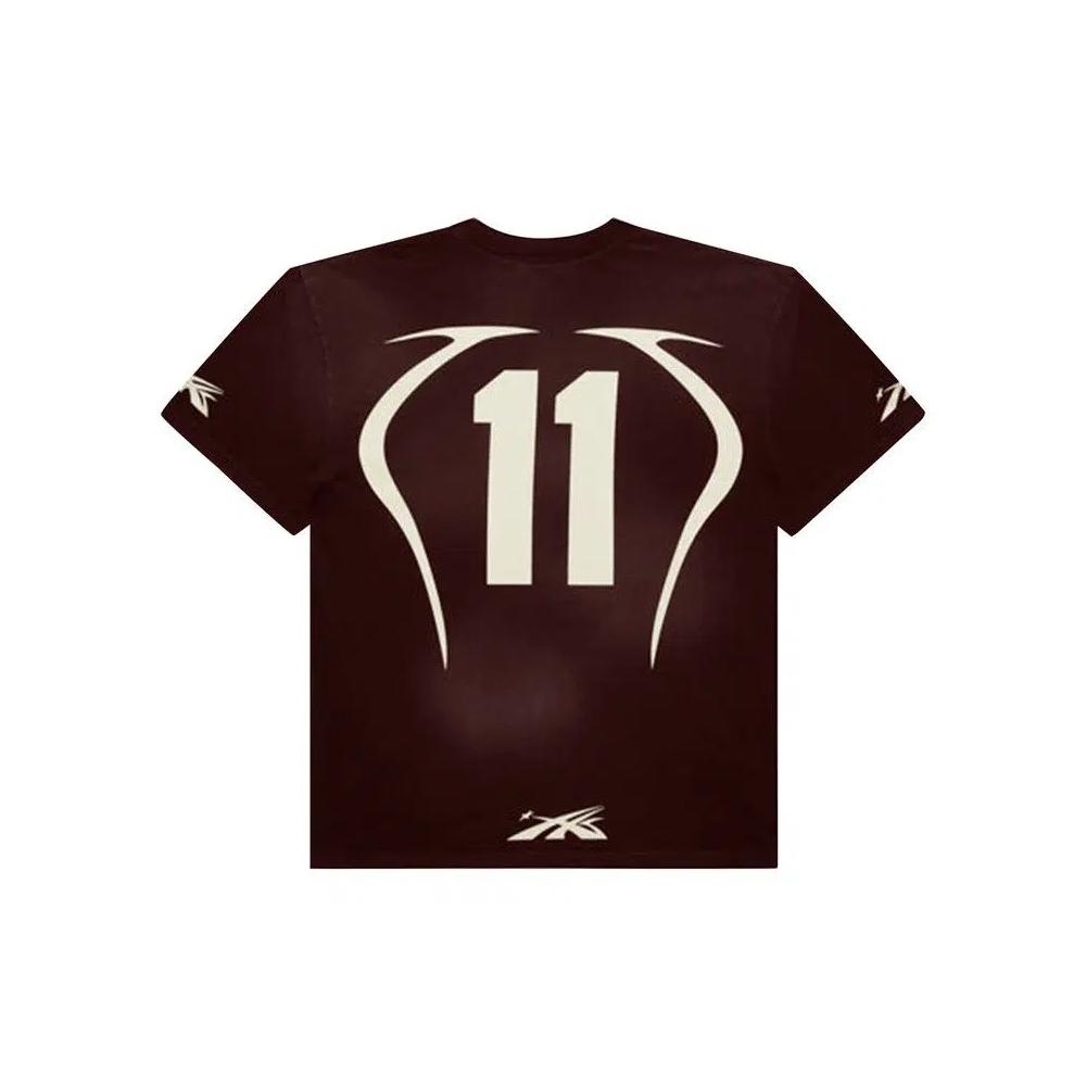 Футболки Hellstar Warm Up T-Shirt 'Brown' 2