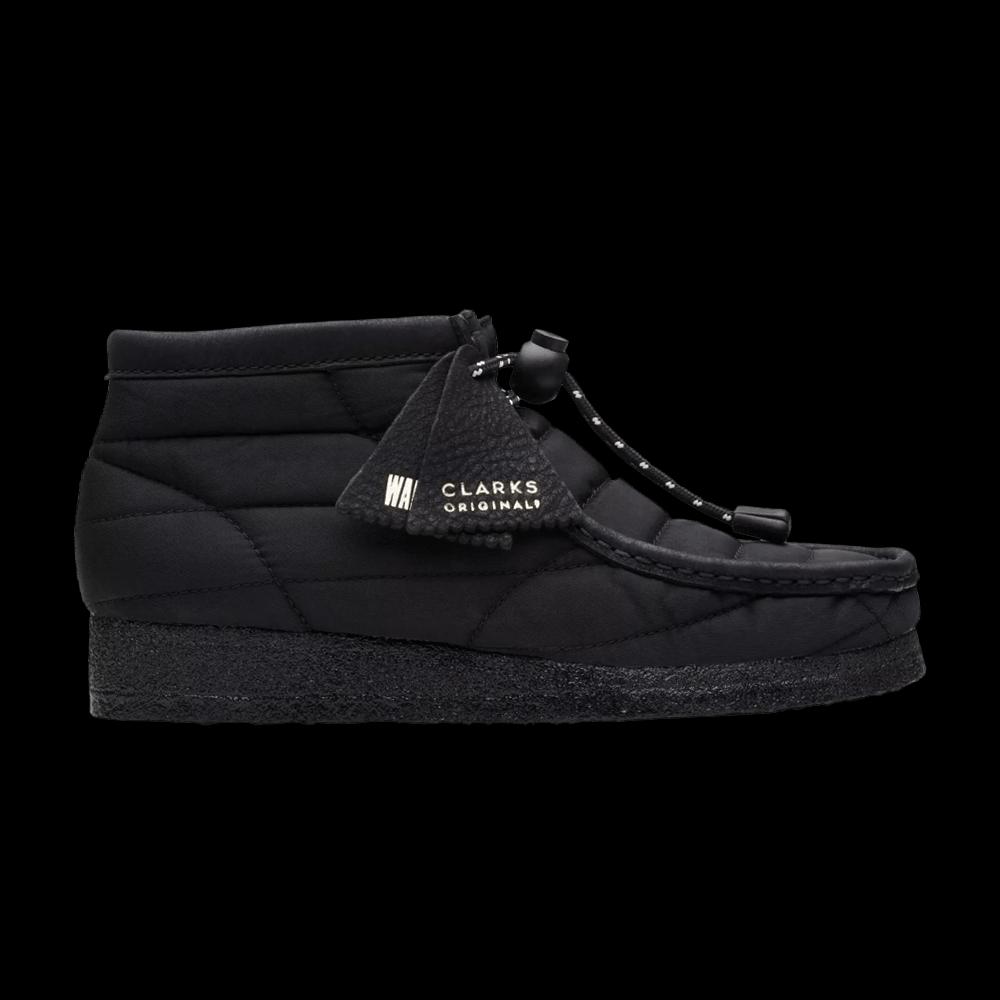 Ботинки Clarks Wmns Wallabee Boot 'Black Quilted' 1