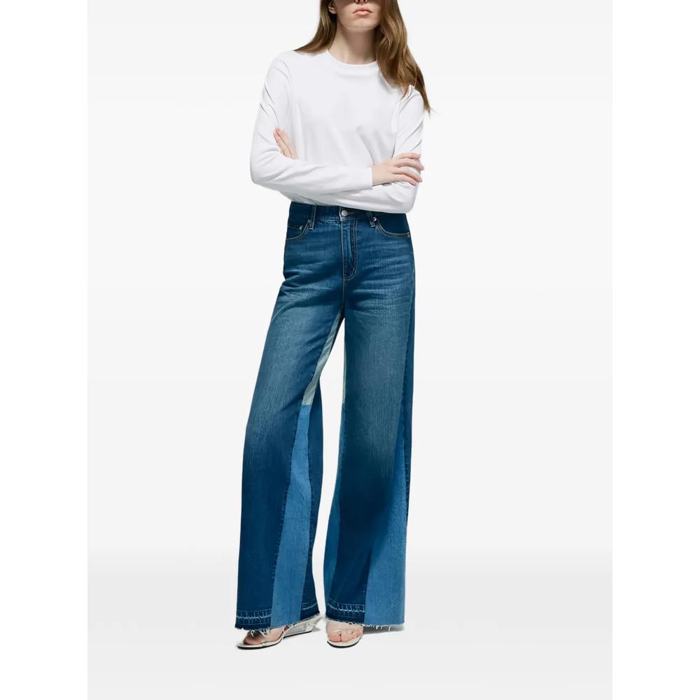 Джинсы Shadow Split Frayed Wideleg 2