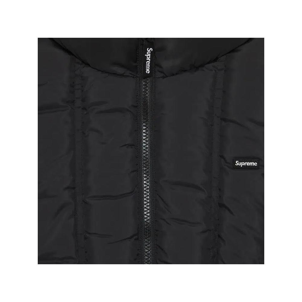 Пуховики Supreme Flannel Reversible Puffer Jacket 'Черный' 4