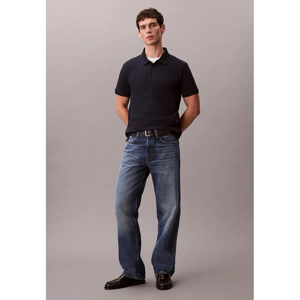 Классическое поло с монограммой - Calvin Klein Jeans 5