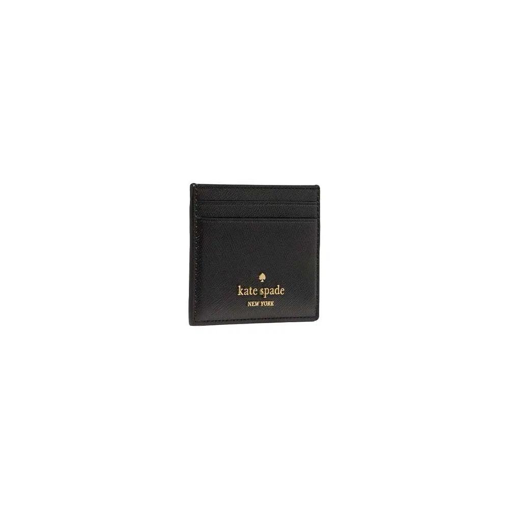 Маленький тонкий держатель для карт Black KN760 2