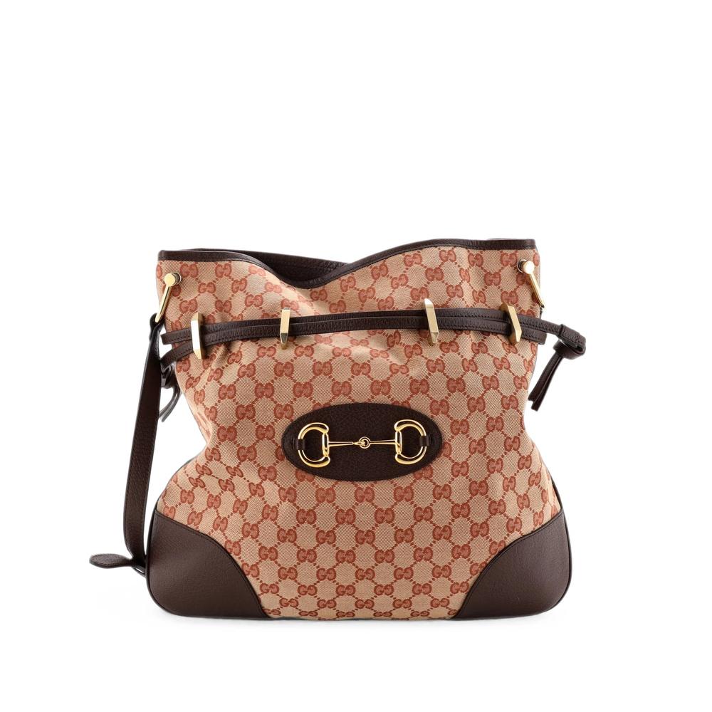Horsebit 1955 Messenger Bag GG Canvas Large crossbody bag 1