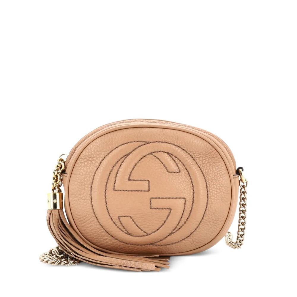 Мини-сумка через плечо Soho Chain Bag Leather 1