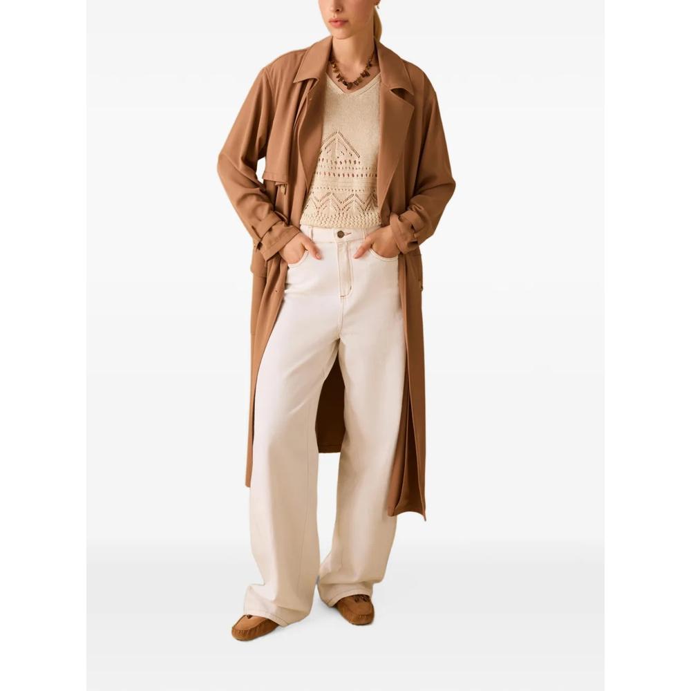 belted double-breasted trench coat 2