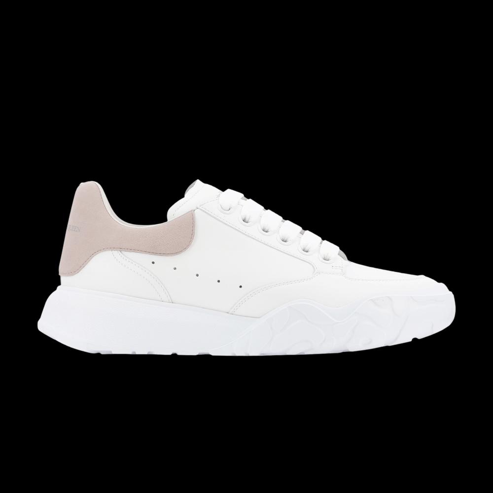 Кроссовки Alexander McQueen Wmns Oversized Court Trainer 'White Patchouli' 1