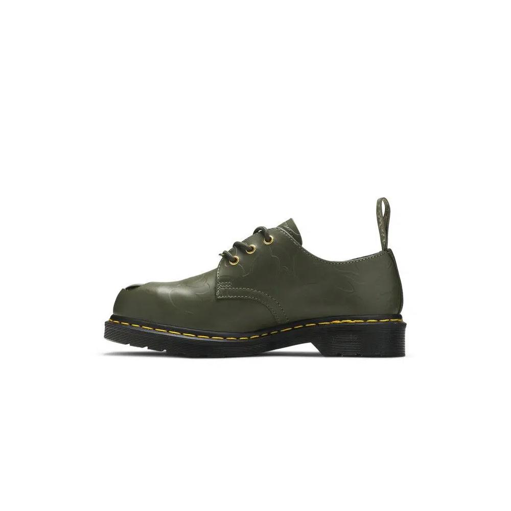 Ботинки Bape x Dr. Martens Emboss 1461 'Khaki' 3